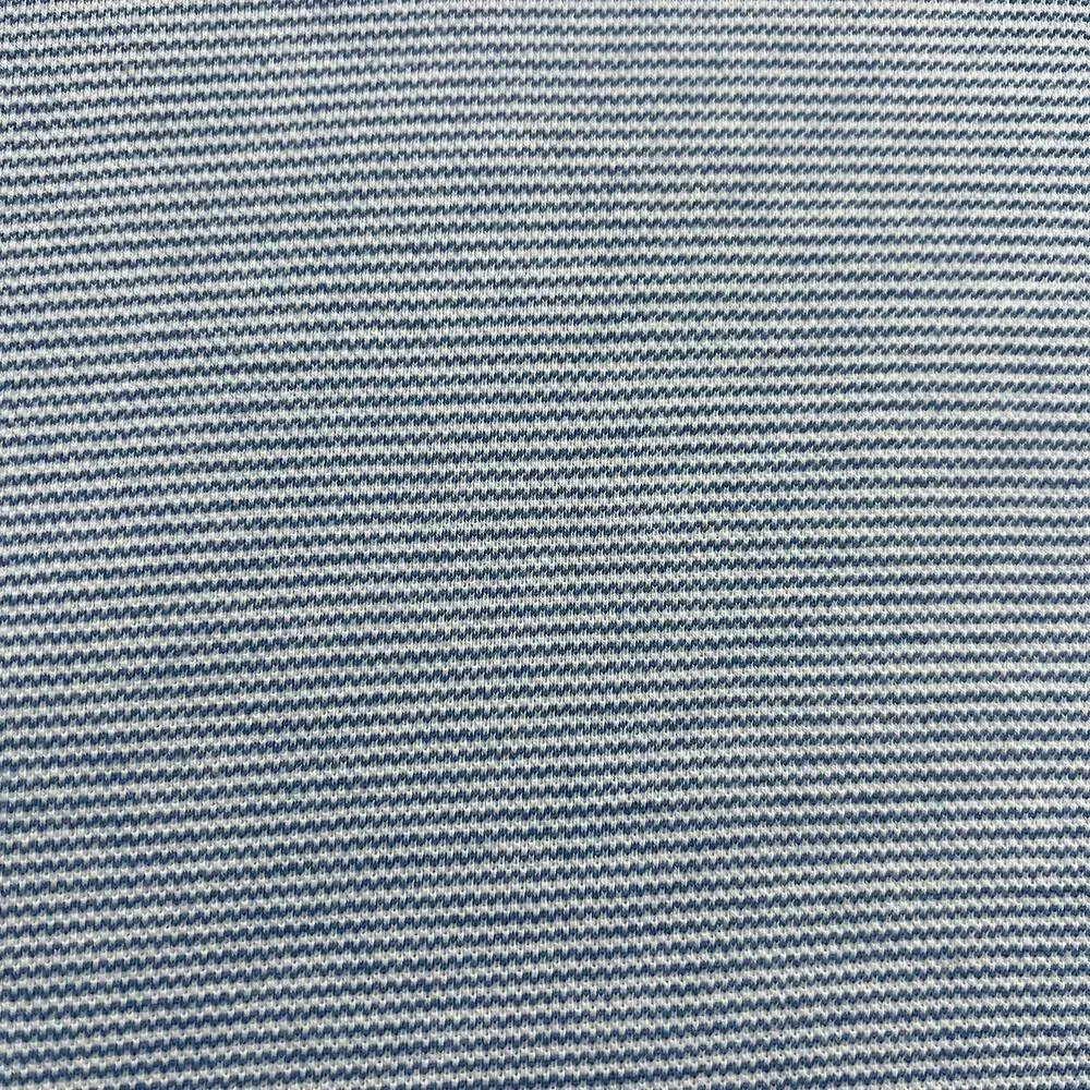 Banana Republic Men's Cotton Stripe Polo Shirt Size L Preppy Classic Casual